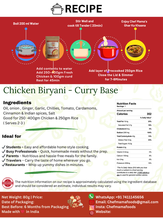 CB Chicken Biryani