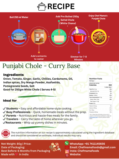 CB Punjabi Chole