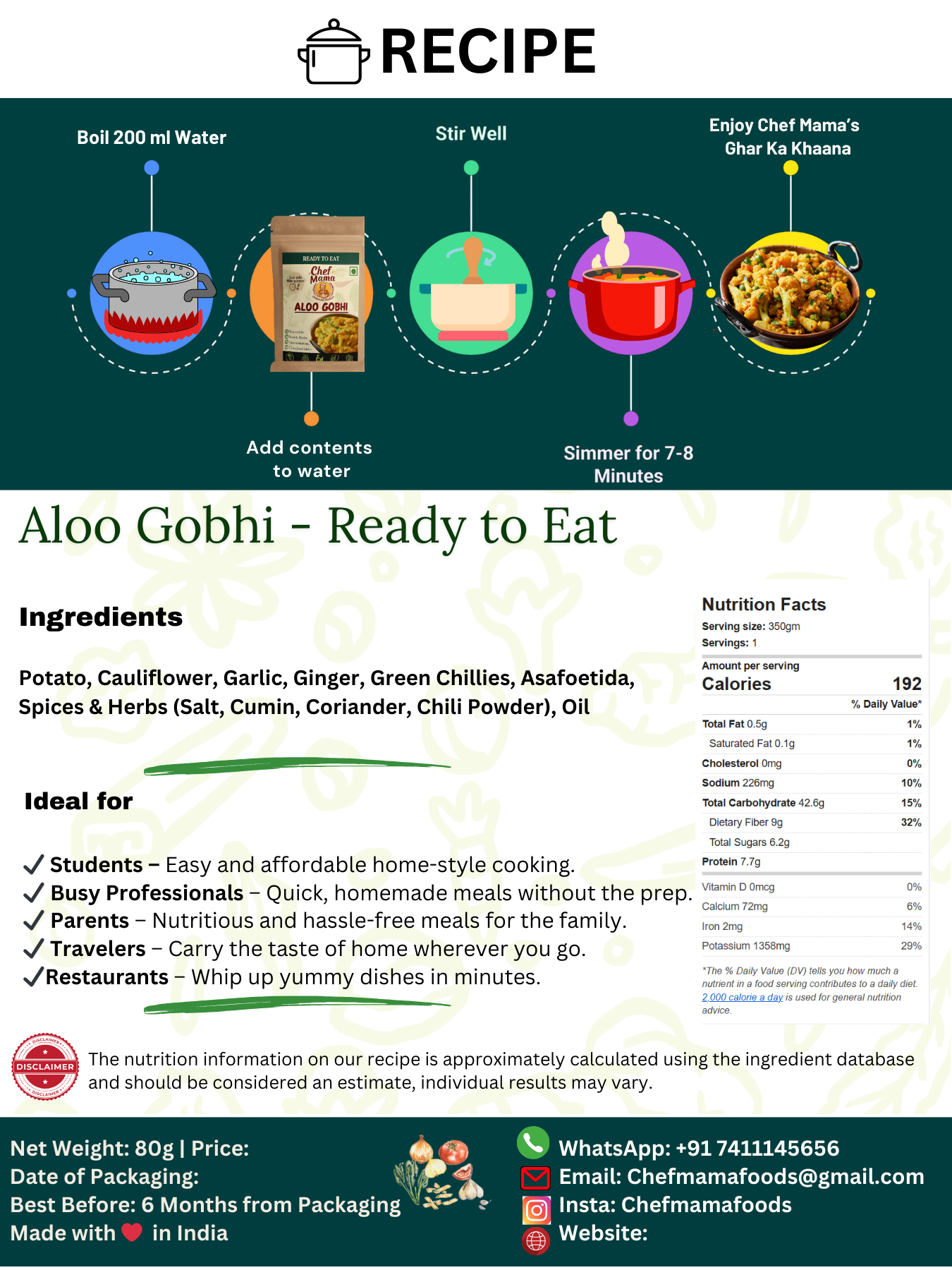 Aloo Gobhi