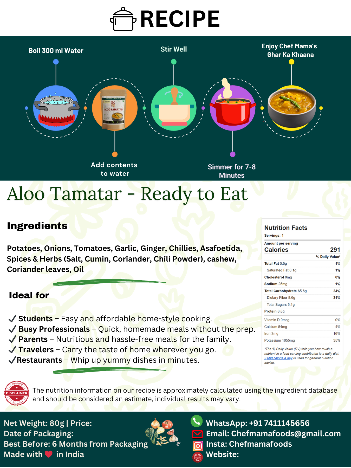 Aloo Tamatar