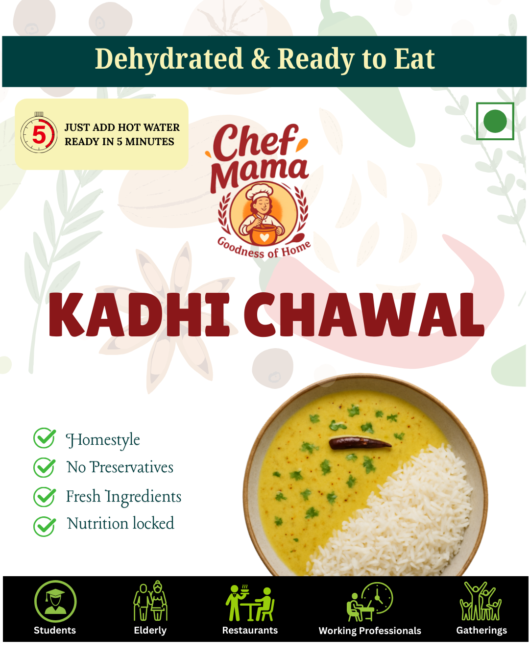 Kadhi Chawal