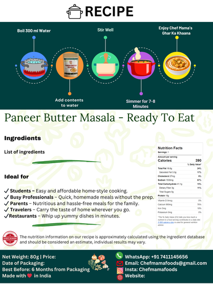 PANEER BUTTER
