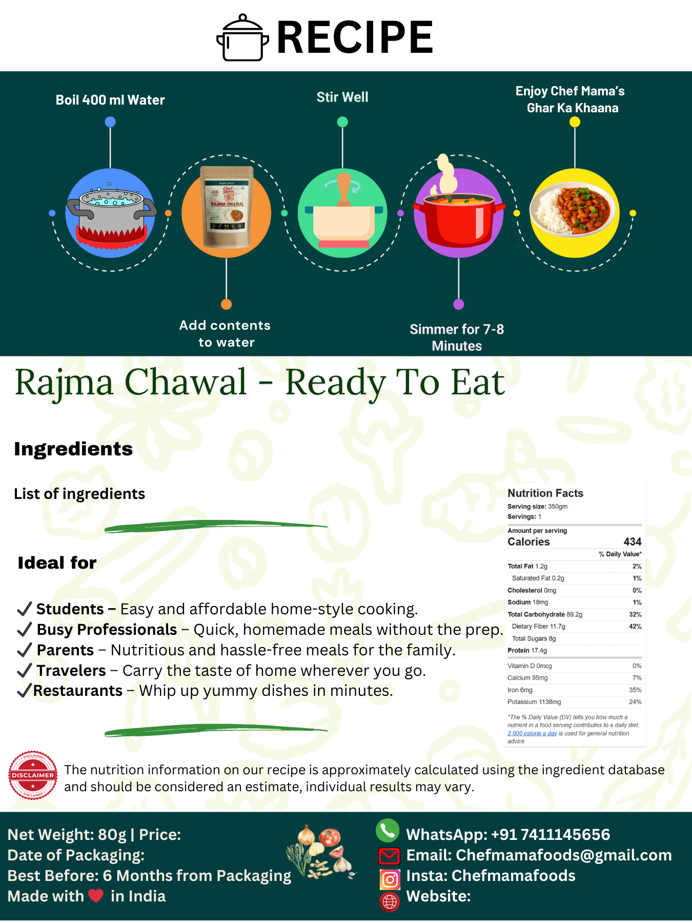 RAJMA CHAWAL