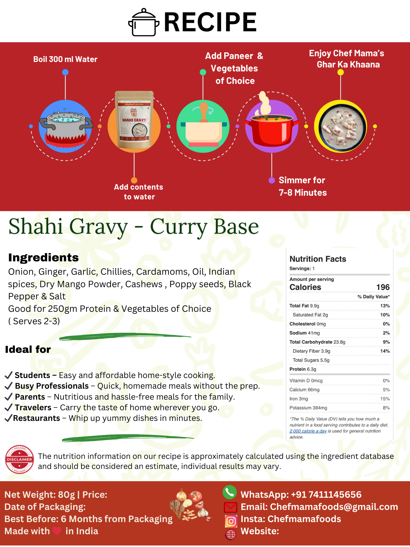 CB Shahi Gravy